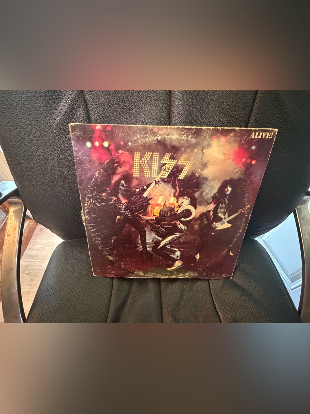 KISS Alive! LP Casablanca 12" 33 RPM Black Vinyl Record Album (2 Album set)
